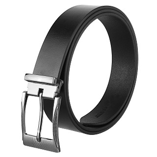 Men's Genuine Leather Belt For Men - Black 